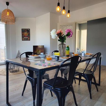 Le Clemenceau Appart-Calais Nord-Balcon-Plage Zewnętrze zdjęcie
