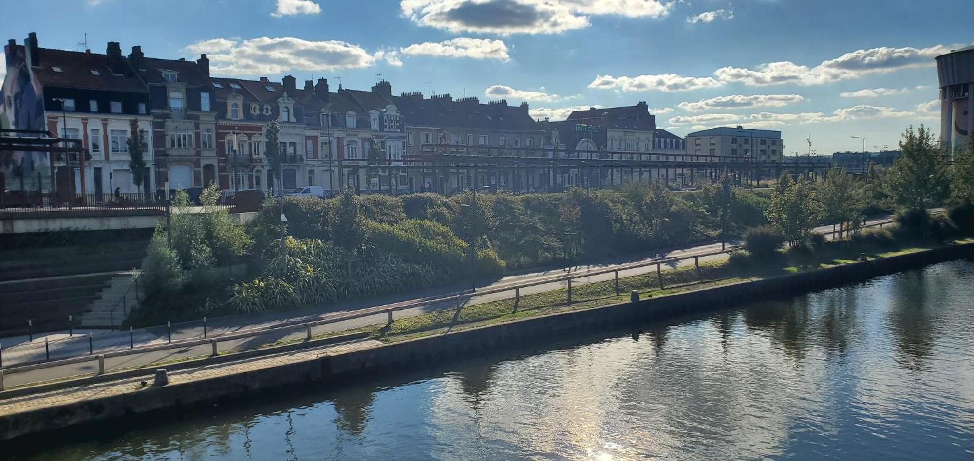 Le Clemenceau Appart-Calais Nord-Balcon-Plage Zewnętrze zdjęcie