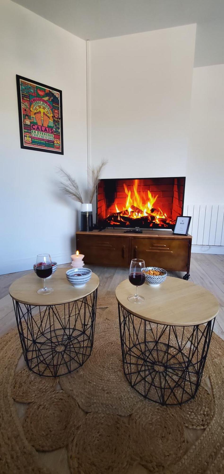 Le Clemenceau Appart-Calais Nord-Balcon-Plage Zewnętrze zdjęcie