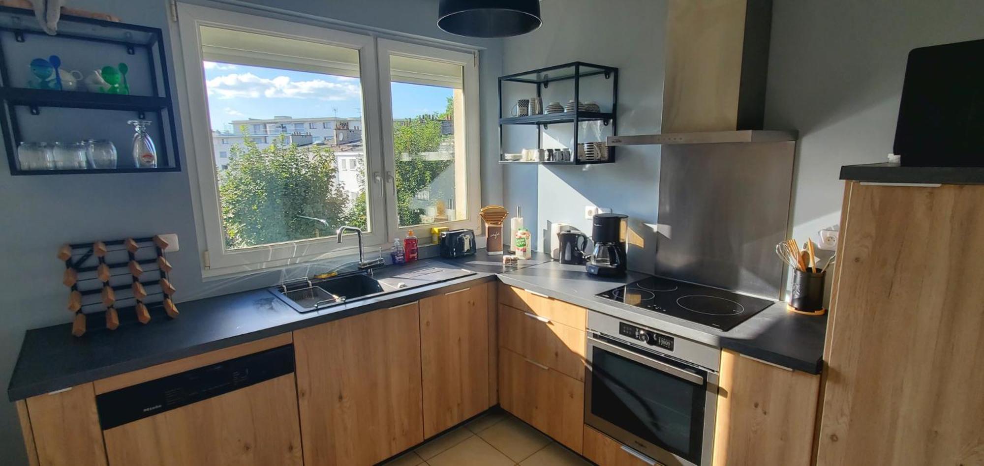 Le Clemenceau Appart-Calais Nord-Balcon-Plage Zewnętrze zdjęcie