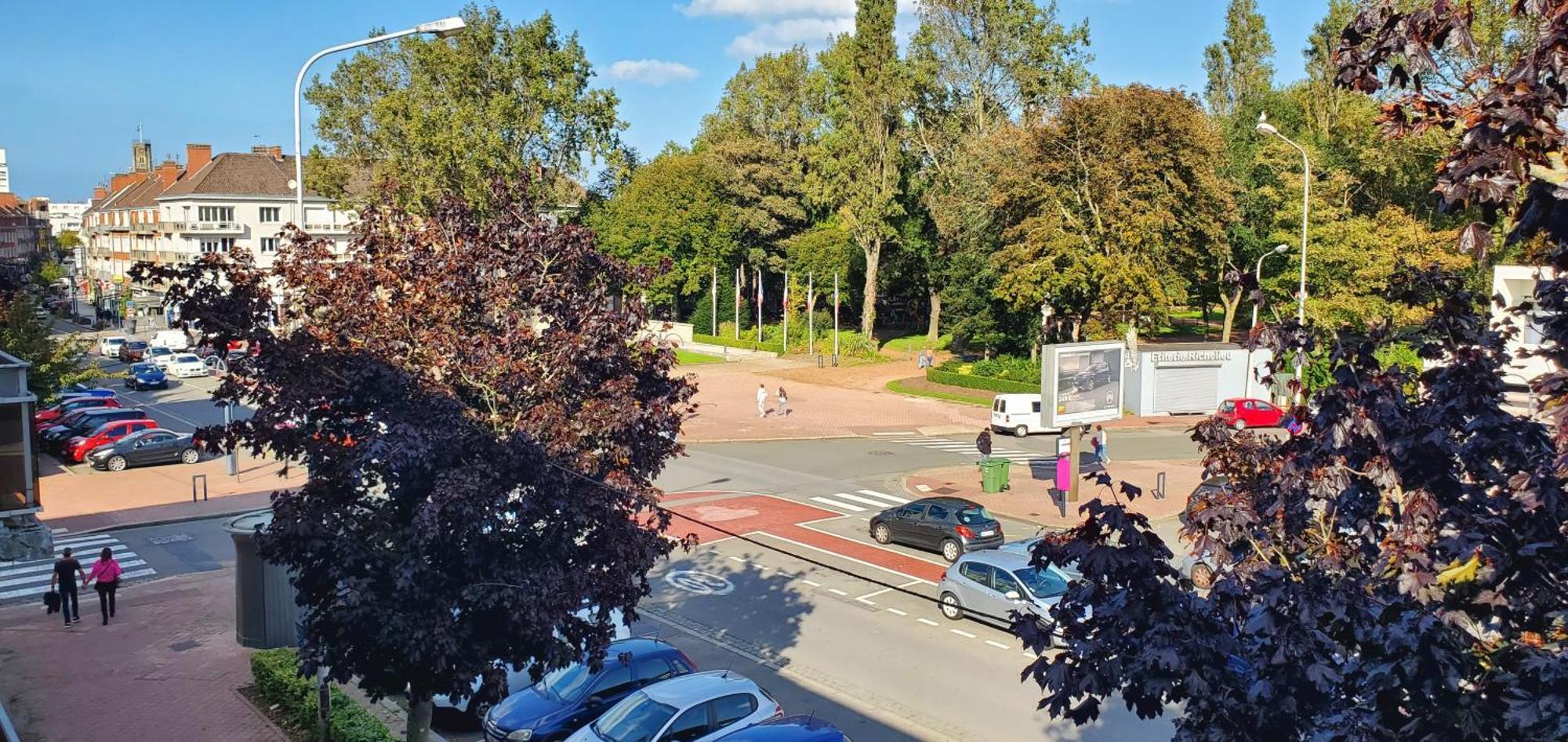 Le Clemenceau Appart-Calais Nord-Balcon-Plage Zewnętrze zdjęcie